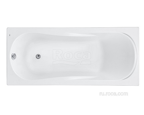 Акриловая ванна Roca Uno ZRU9302870 прямоугольная белая 170х75