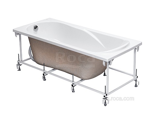 Акриловая ванна Roca Uno ZRU9302870 прямоугольная белая 170х75