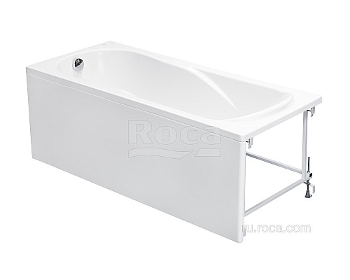 Акриловая ванна Roca Uno ZRU9302870 прямоугольная белая 170х75