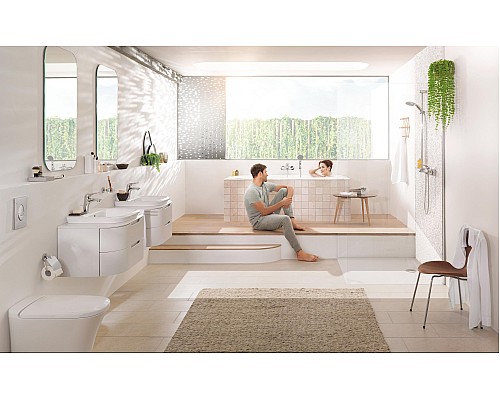 Смеситель Grohe для раковины со сливным гарнитуром 33558003