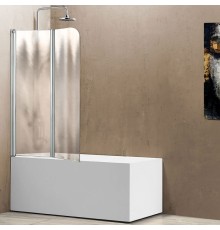 Шторка на ванну Vincea 114x140 Хром, арт