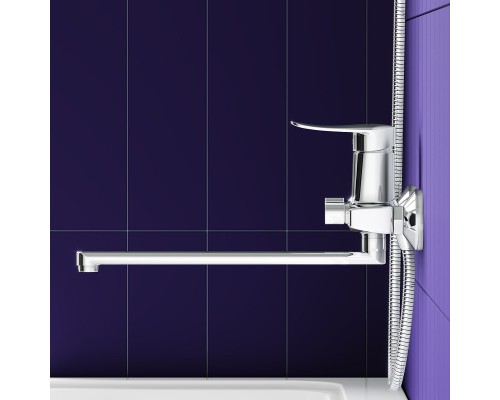 Смеситель для ванны Dorff Ultra D5095000 универсальный Хром