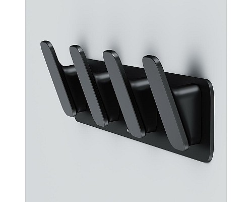 Вешалка для полотенец AM.PM Inspire V2.0 A50A35922 Черная матовая