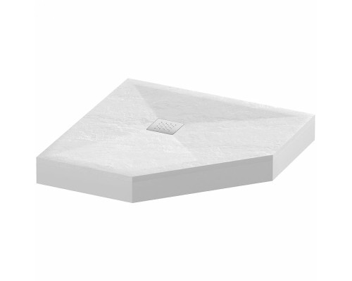Душевой поддон из искусственного камня Grossman Strong 100x100 GR-S1100100D Белый