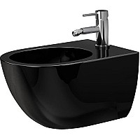 Биде CeramaLux 2197-18 подвесное Черное глянцевое
