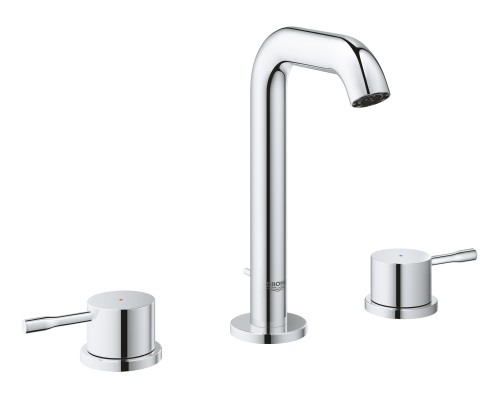 Смеситель Grohe для раковины на 3 отверстия с низкимом