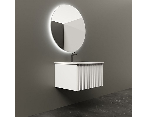 Тумба под раковину La Fenice TERRA Bianca белая 60