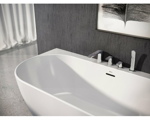 Смеситель на борт ванны Ravak Flat FL 026.00 X070120 Хром