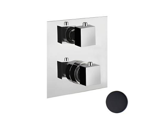 Смеситель для душа встраиваемый с термостатом Webert Pegaso PE970903560 черный