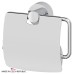 Держатель туалетной бумаги с крышкой (хром) FBS NOS 055