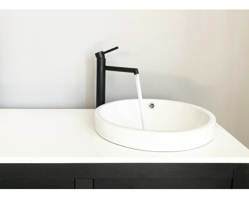 Смеситель для раковины Boch Mann Stella B BM9130 Черный матовый