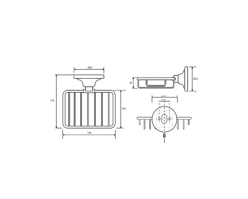 Мыльница Bemeta 144208168