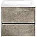 Тумба под раковину Art&Max Family-580-2C-SO-CV подвесная Цемент