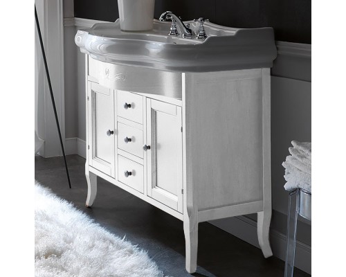 Тумба под раковину Kerasan Retro 734730 100 белый матовый