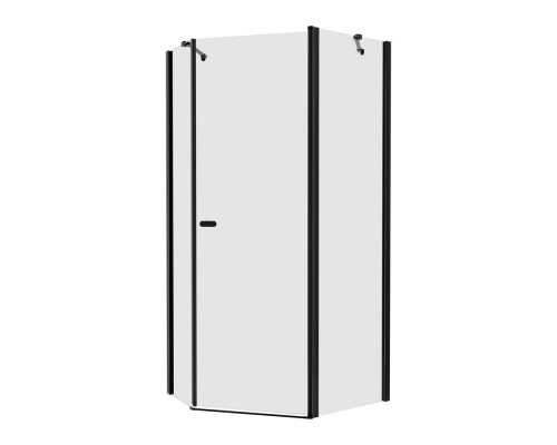 Душевое ограждение NEW TRENDY NEW SOLEO BLACK 100x80x195 (черный)