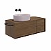 Раковина Kerama Marazzi ARTBASIN Vento накладная 50, мальва матовая