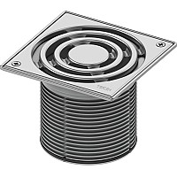 Декоративная решетка привинчиваемая TECE drainpoint S 3660010 150 мм 