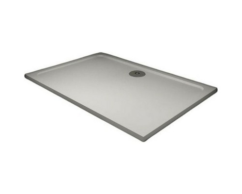Душевой поддон из искусственного камня Veconi Tezeo 120x80 Белый