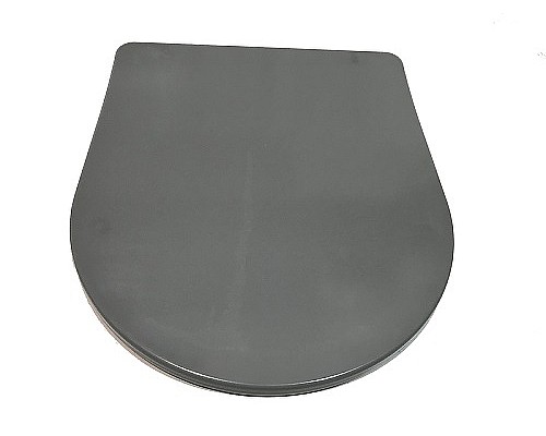 Унитаз CeramaLux B2330-3MH подвесной Серый матовый с сиденьем Микролифт