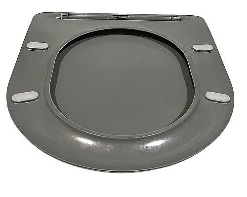 Унитаз CeramaLux B2330-3MH подвесной Серый матовый с сиденьем Микролифт