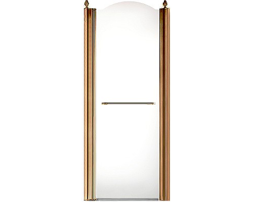 Душевая дверь Migliore Diadema 80 L 22692 профиль Бронза стекло прозрачное