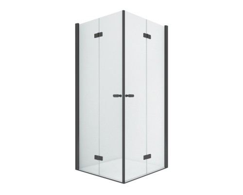 Душевое ограждение NEW TRENDY NEW SOLEO BLACK складные 2D 90x70x195 (черный)