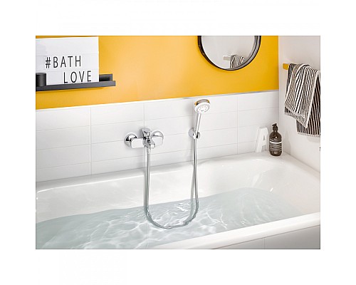 Однорычажный смеситель для ванны и душа Kludi Pure&Easy 376810565