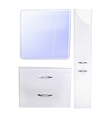 Тумба под раковину подвесная Style Line Каре 80 СС-00002270 белая