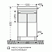 Тумба под раковину СанТа Лондон 50 2 двери Белая