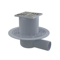 Душевой трап AlcaPlast APV1311 выпуск боковой, гидрозатвор мокрый