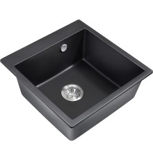Кухонная мойка Milacio Murcia 51 Cuarzo MC.77021 Черная матовая
