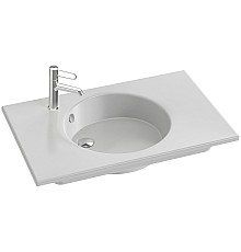 Раковина Jacob Delafon Odeon Rive Gauche 80 EXAW112-Z-00 Белая