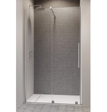 Дверь Furo DWJ 472x200 прозрачное 8 мм левая 1/2