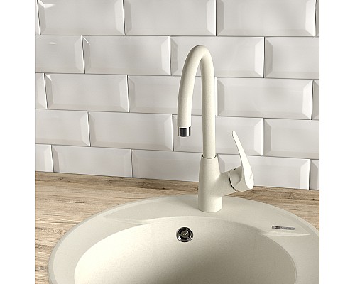 Смеситель для кухни Lemark Linara LM0405PGR Грей