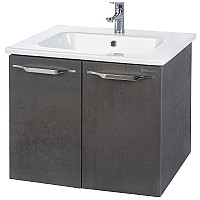 Тумба под раковину Bellezza Луиджи 60 4639209180426 подвесная Серая