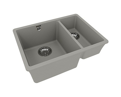 Кухонная мойка Lemark Sinara 550.2-U 9910081 Грей