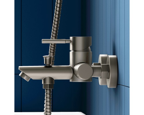 Смеситель для ванны Dorff Logic D3010000SS Нержавеющая сталь