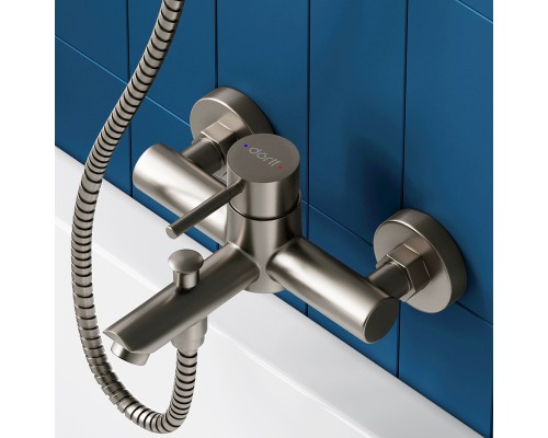 Смеситель для ванны Dorff Logic D3010000SS Нержавеющая сталь