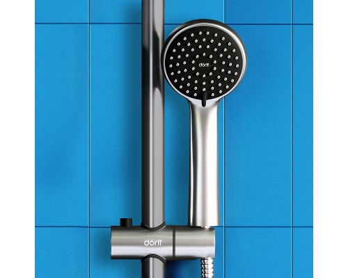 Душевая система Dorff Logic D0703000SS Нержавеющая сталь
