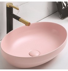 Раковина-чаша CeramaLux 50 Розовая матовая