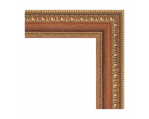 Зеркало Evoform Definite 155х75 BY 3331 в багетной раме - Бронзовые бусы на дереве 60 мм