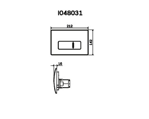 Клавиша для инсталляции AM.PM Pro M I048031