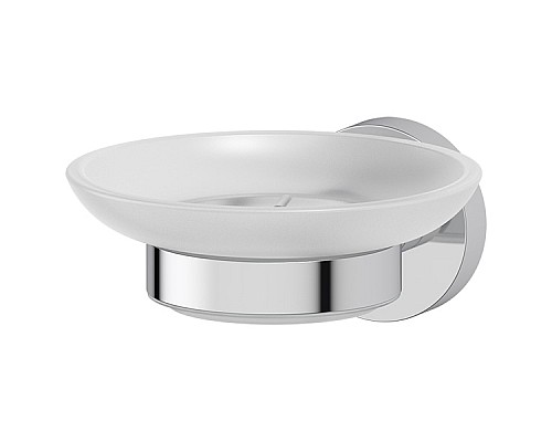 Держатель с мыльницей (матовое стекло; хром) Artwelle HAR 014