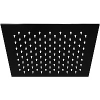 Верхний душ WasserKRAFT Glan A199 Черный глянцевый