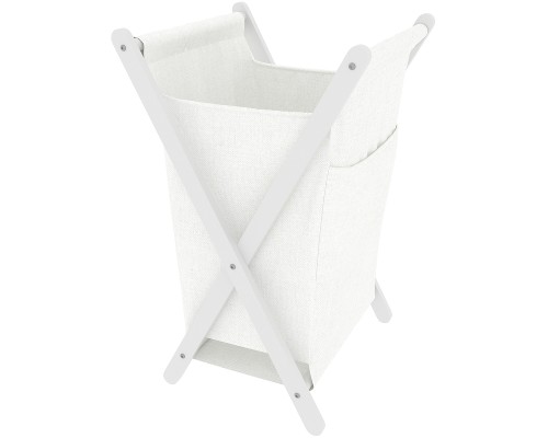 Корзина для белья WasserKRAFT Nau WB-773-L Белая