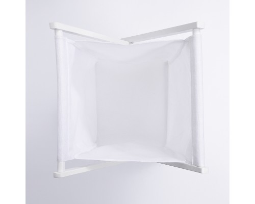 Корзина для белья WasserKRAFT Nau WB-773-L Белая