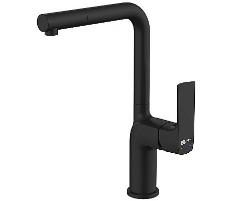 Смеситель для кухни Lemark Ursus LM7205BL Черный