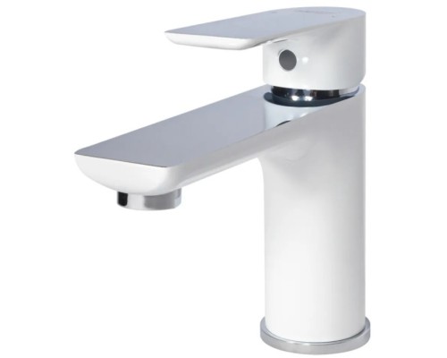 Смеситель для раковины Grocenberg GB2009 Белый хром