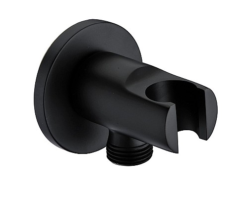 Душевая система WasserKRAFT Elbe A177477 с термостатом Черная матовая