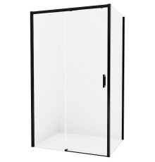 Душевое ограждение NEW TRENDY PRIME BLACK L 100x70x200 (черный)